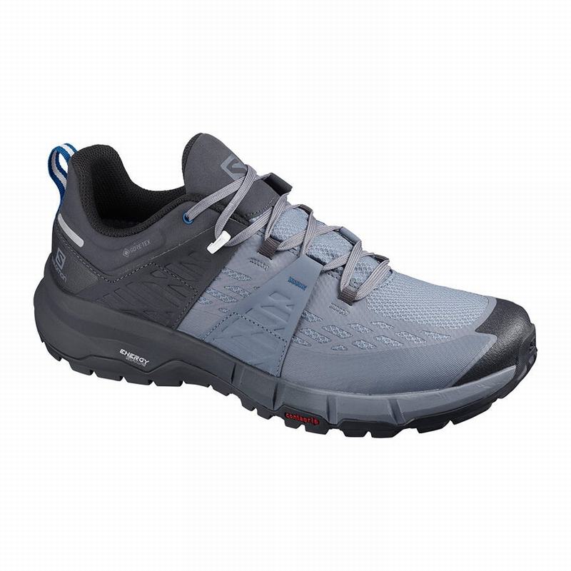 Salomon ODYSSEY GTX Zapatillas Trekking Hombre - Gris / Azul Real - Colombia (62750-IQMX)